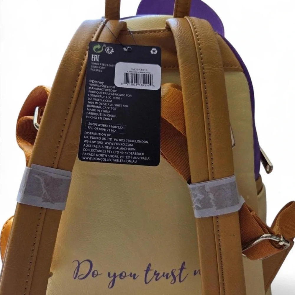 Loungefly Aladdin Cosplay Mini Backpack NWT - Picture 4 of 5